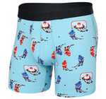 Saxx Droptemp™ Cooling Cotton Underwear - Action On Ice - Blue Tide
