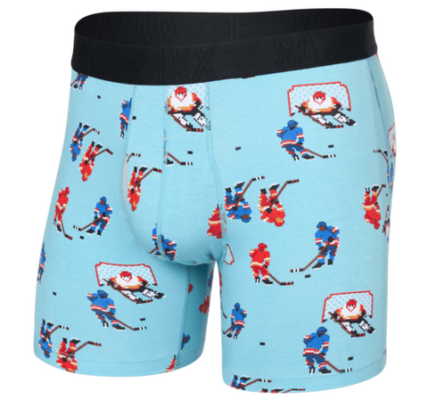 Saxx Droptemp™ Cooling Cotton Underwear - Action On Ice - Blue Tide