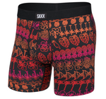 Saxx Daytripper Underwear - Tropical Lineup - Black