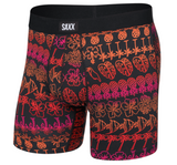 Saxx Daytripper Underwear - Tropical Lineup - Black
