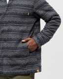 Tentree Mens Selway Jacket - Midnight Blue / Geo Tile