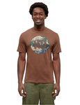 Tentree Mens Vales Ten T-Shirt - Clove / Granite Green