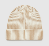 Tentree Faraday Beanie - Vintage White / Birchwood