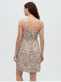 Tentree Women's Overlook Dress - Pink Sand/Watercolour Floral
