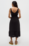 Tentree Women's Arcadian Dress - Meteorite Black