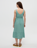 Tentree Women's Arcadian Dress - Turquoise Sky