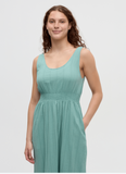 Tentree Women's Arcadian Dress - Turquoise Sky