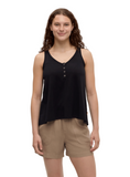 Tentree Women's Selwyn Tank - Meteorite Black