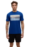 Tentree Mens Serene Lake T-Shirt - Nightfall/Sunset
