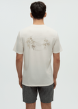Tentree Mens Haiti Palm Overlay T-Shirt - Undyed/Sand Stone