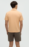 Tentree Mens Astir Polo - Orange Sherbet Heather