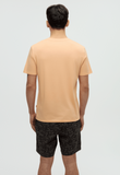 Tentree Mens TreeBlend Baker T-Shirt - Orange Sherbet Heather