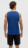 Tentree Mens Weekend Wave Tank - Nightfall/Clay