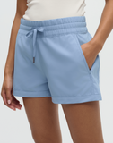 Tentree Women's Westin Hybrid Short - Lakeside Blue
