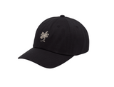 Tentree Embroidered Haiti Peak Hat - Meteorite Black/Sand Stone