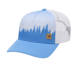 Tentree Juniper Altitude Hat - Blue Lagoon White