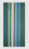 Tentree Brohm Packable Towel - Tidal Teal/Lake Life