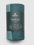Tentree Brohm Packable Towel - Tidal Teal/Lake Life