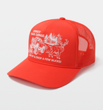 Volcom Men's Stoney Trail Trucker Hat - Orange Pop