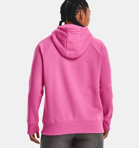 Under armour hoodie sales pink