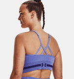 Under Armour Women's UA Seamless Low Long Heather Sports Bra