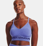 Under Armour Women's UA Seamless Low Long Heather Sports Bra