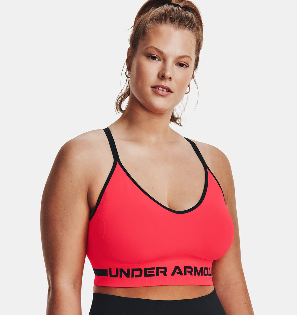 Under Armour - Women's UA Seamless Low Long Heather Sports Bra