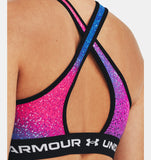 Under Armour Women's Armour® Mid Crossback Printed Sports Bra