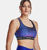 Under Armour Women's Armour® Mid Crossback Printed Sports Bra