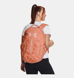 Under Armour UA Hustle 5.0 Backpack - Bubble Peach / Orange Dream