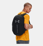 Under Armour UA Hustle Lite Backpack - Black / Pitch Gray