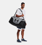 Under Armour UA Undeniable 5.0 Large Duffle Bag - Pitch Gray Medium Heather / Black