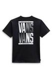 Vans Mens Off The Wall Stacked Typed Tee
