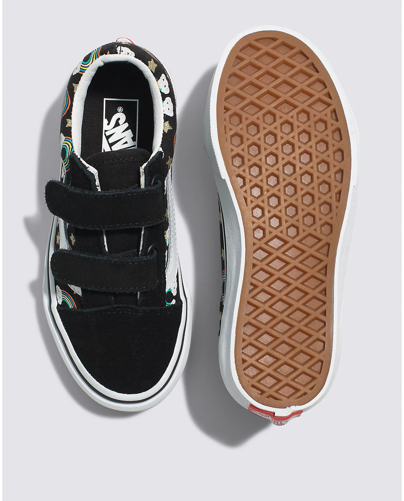 Vans old skool v 2025 surf flames skate shoes