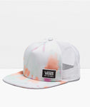 Vans Beach Bound ll Trucker Hat - White Tie Dye