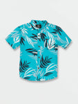 Volcom Little Boys Bleeding Leaf Short Sleeve Shirt