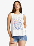 Roxy Women's Meower Power Sleeveless T-Shirt