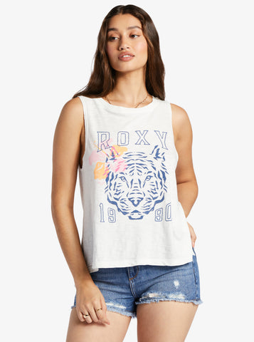 Roxy Women's Meower Power Sleeveless T-Shirt