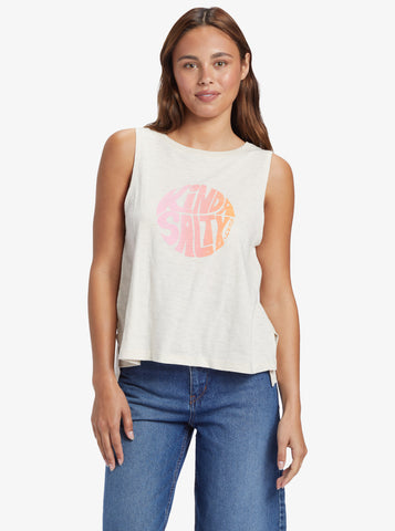 Roxy Women's Kinda Salty Sleeveless T-Shirt
