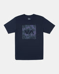 RVCA Mens VA Box Fill Purps Dye Tee