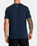 RVCA Mens VA Box Fill Purps Dye Tee