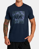 RVCA Mens VA Box Fill Purps Dye Tee