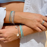 Pura Vida Seascape Stretch Bracelet ~ Tides