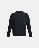 Under Armour Men's UA Rival Fleece Hoodie - Black / White - 001