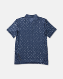 RVCA Mens Sport Vent Polo - Moody Blue