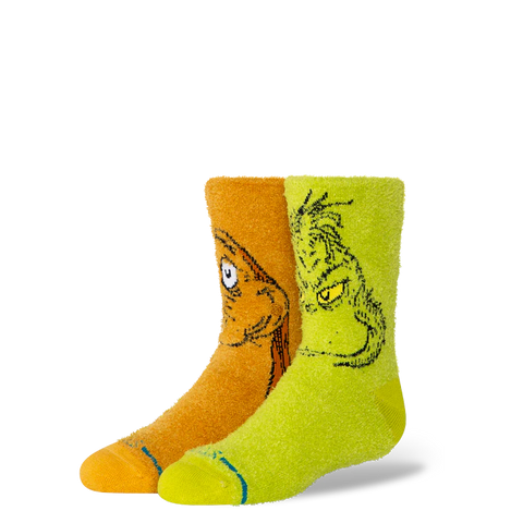 Stance Kids x The Grinch And Max Crew Sock
