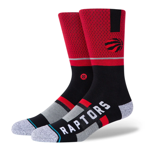Stance Toronto Raptors Shortcut 2 Crew Socks - Red