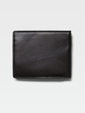 Volcom Single Stone Leather Wallet - Black