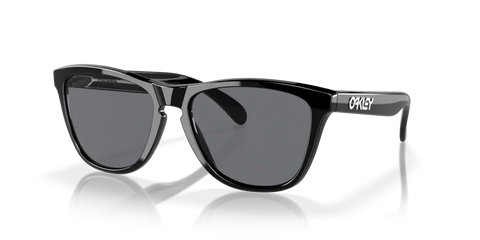 Oakley Frogskins™ Sunglasses - Polished Black W/ Grey