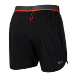 Saxx Mens HighTail 2In1  5" Run  Shorts - Black